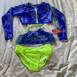 Wonder Nation 3 Piece Bathing Suit